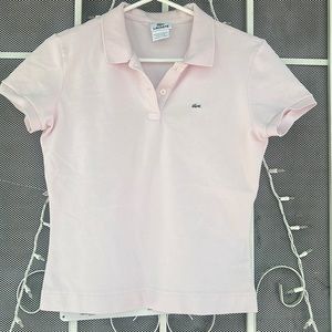 lacoste pink good condition